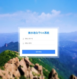 衡水老白干OA系统