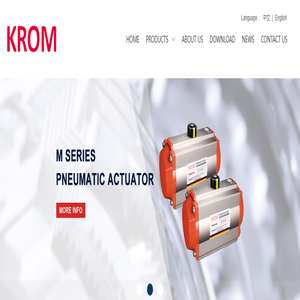 KROM:电动、气动及液动执行器制造商