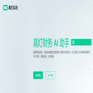 财务AI助手_高灯科技