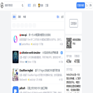 有趣的开源社区 - HelloGitHub